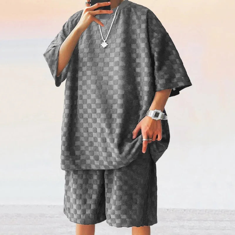 Men's Loose Sports Two-Piece Set