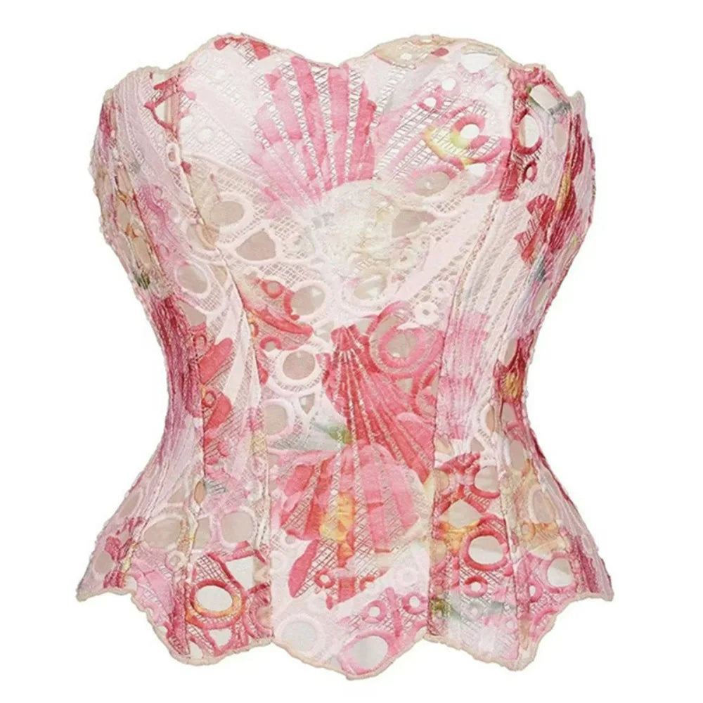 Lace Fishbone Shapewear Corset