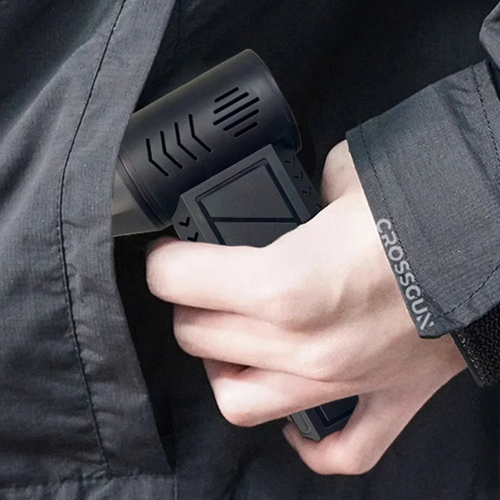 Caer Mini Turbo Jet Fan Electric Air Duster with 1&3 Gear Adjustable Speed 130000RPM 52m/s Car Computer Cleaning Blower Tool Kit