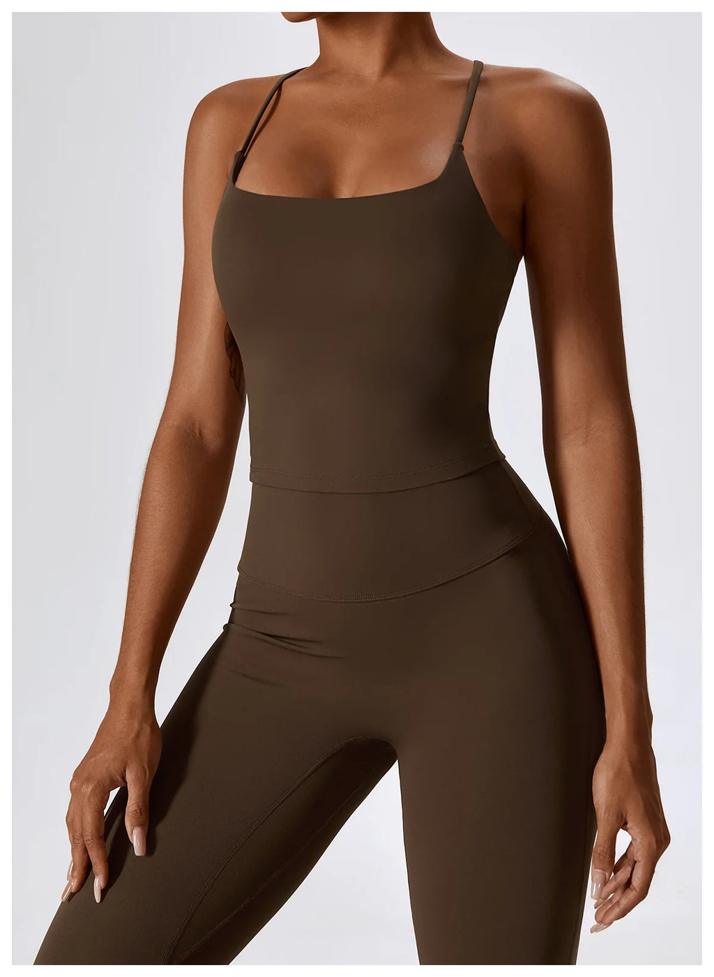 Seamless Yoga Set – Leggings & Crop Top