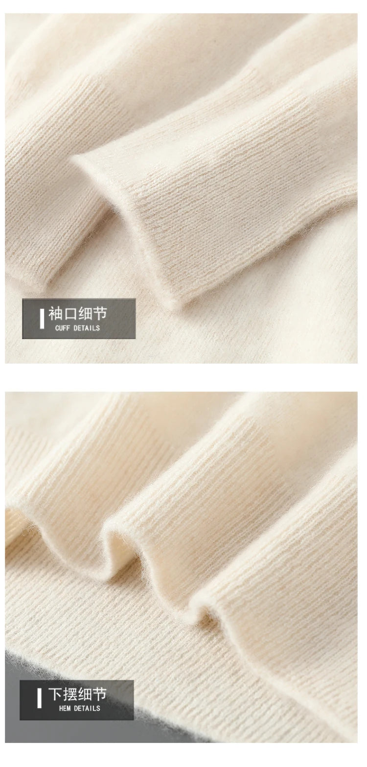 The Merino Essential — Premium Knit Hoodie