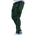 Reflective Multi-Pocket Jogger Pants