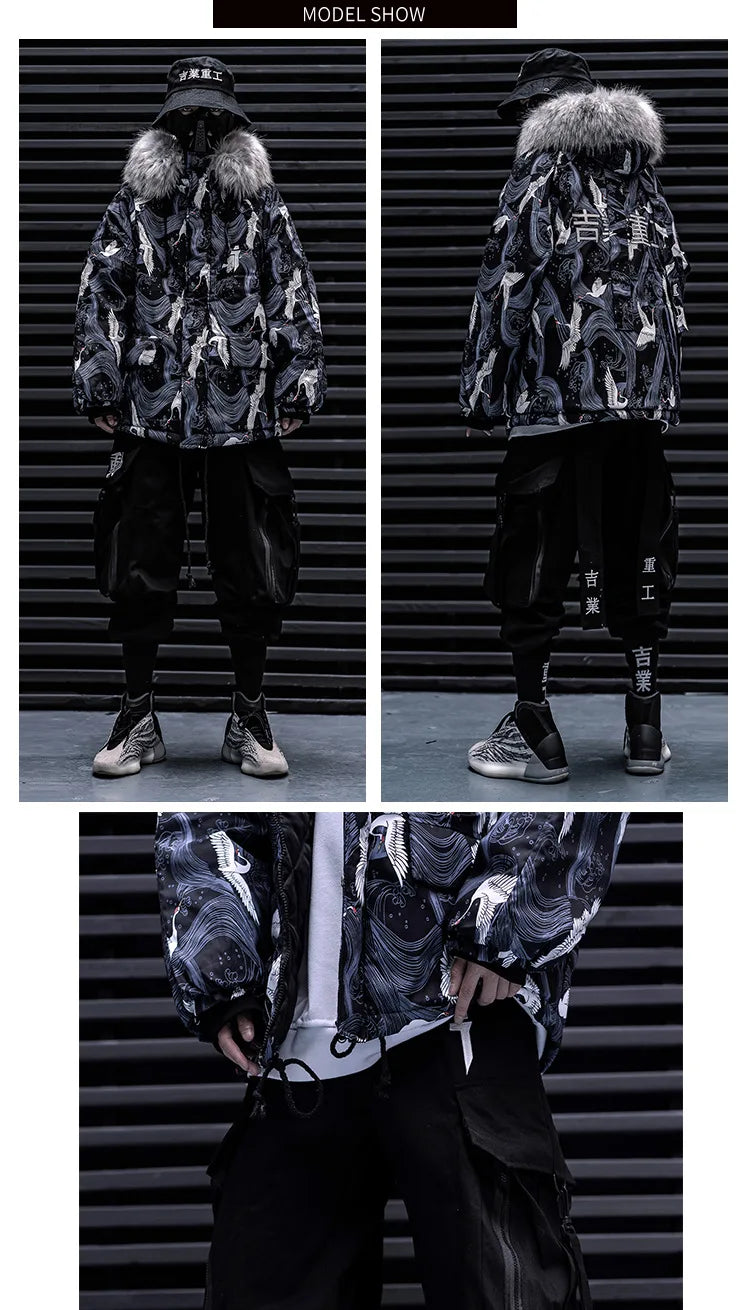 2023 Ribbons Embroidery Tactical Hip Hop Cargo Pants With Big Pockets Men Women Harajuku Punk Techwear Harem Pants