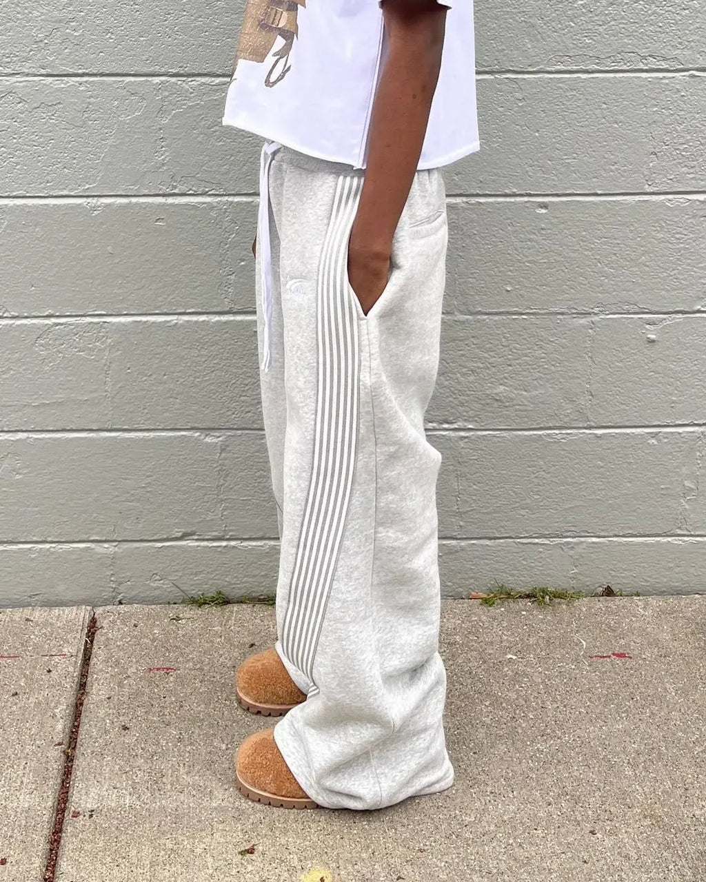 Y2K Tactical Wide Leg Sweatpants