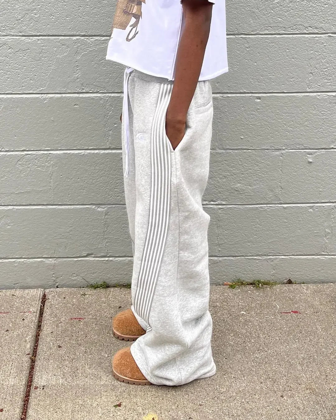 Y2K Tactical Wide Leg Sweatpants