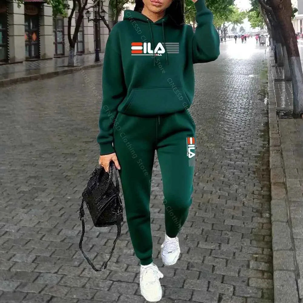 Hoodie & Pants Set — Women's