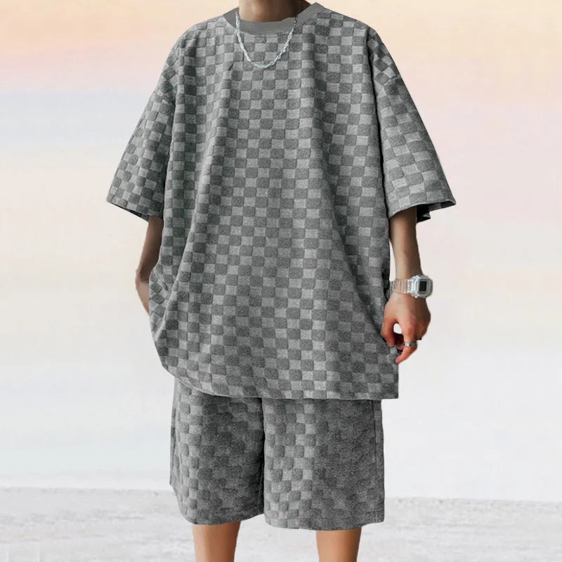 Men's Loose Sports Two-Piece Set