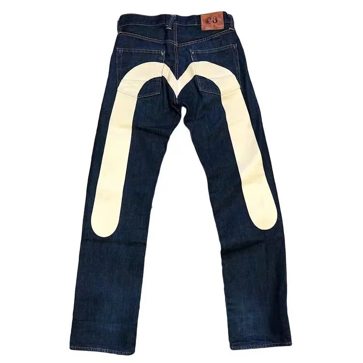 Gothic Cargo Wide Leg Denim