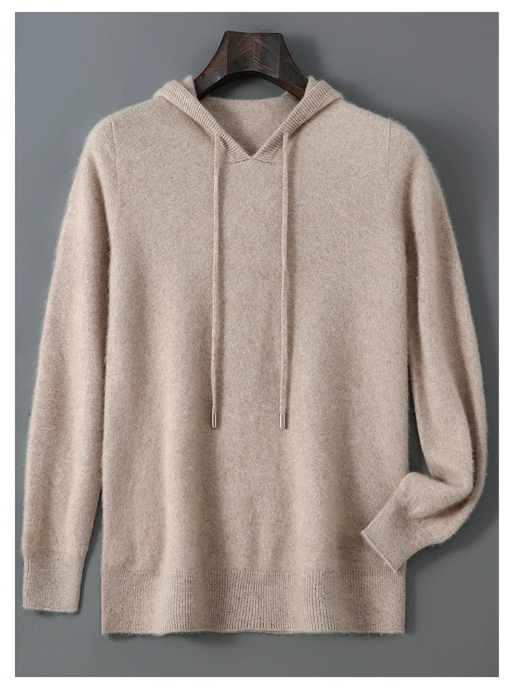The Merino Essential — Premium Knit Hoodie