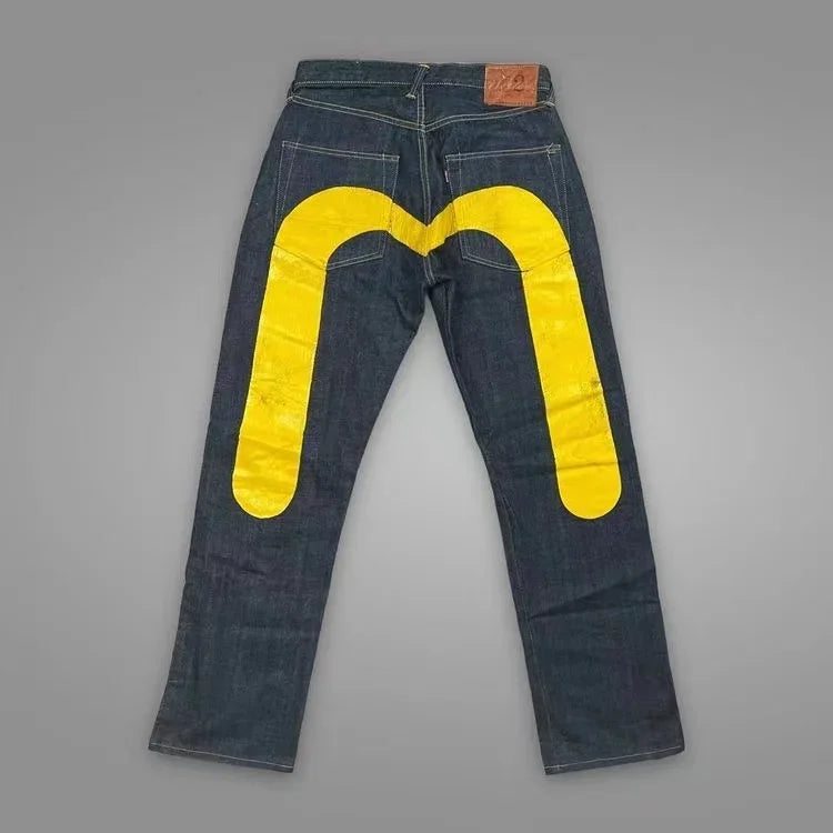 Gothic Cargo Wide Leg Denim