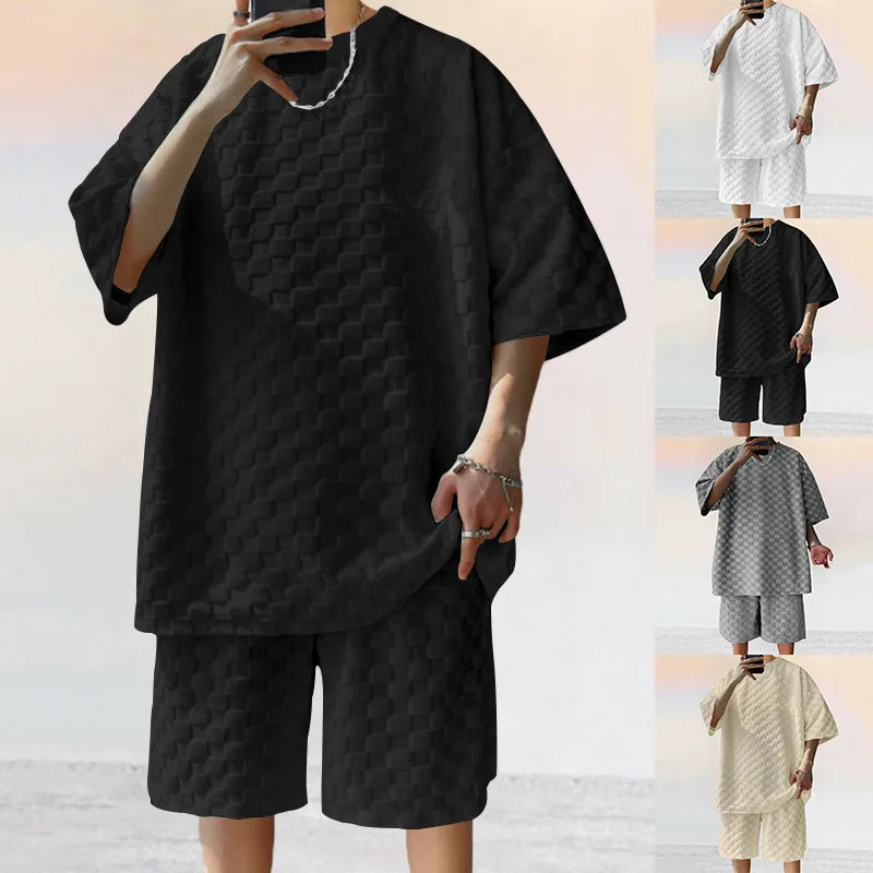 Men's Loose Sports Two-Piece Set