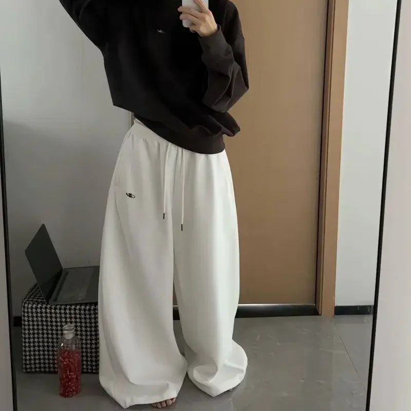 Oversized Hip-Hop Wide Leg Sweatpants