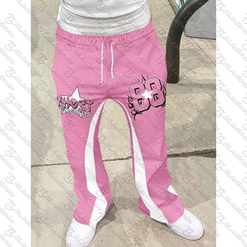 Graphic Flare Sweatpants