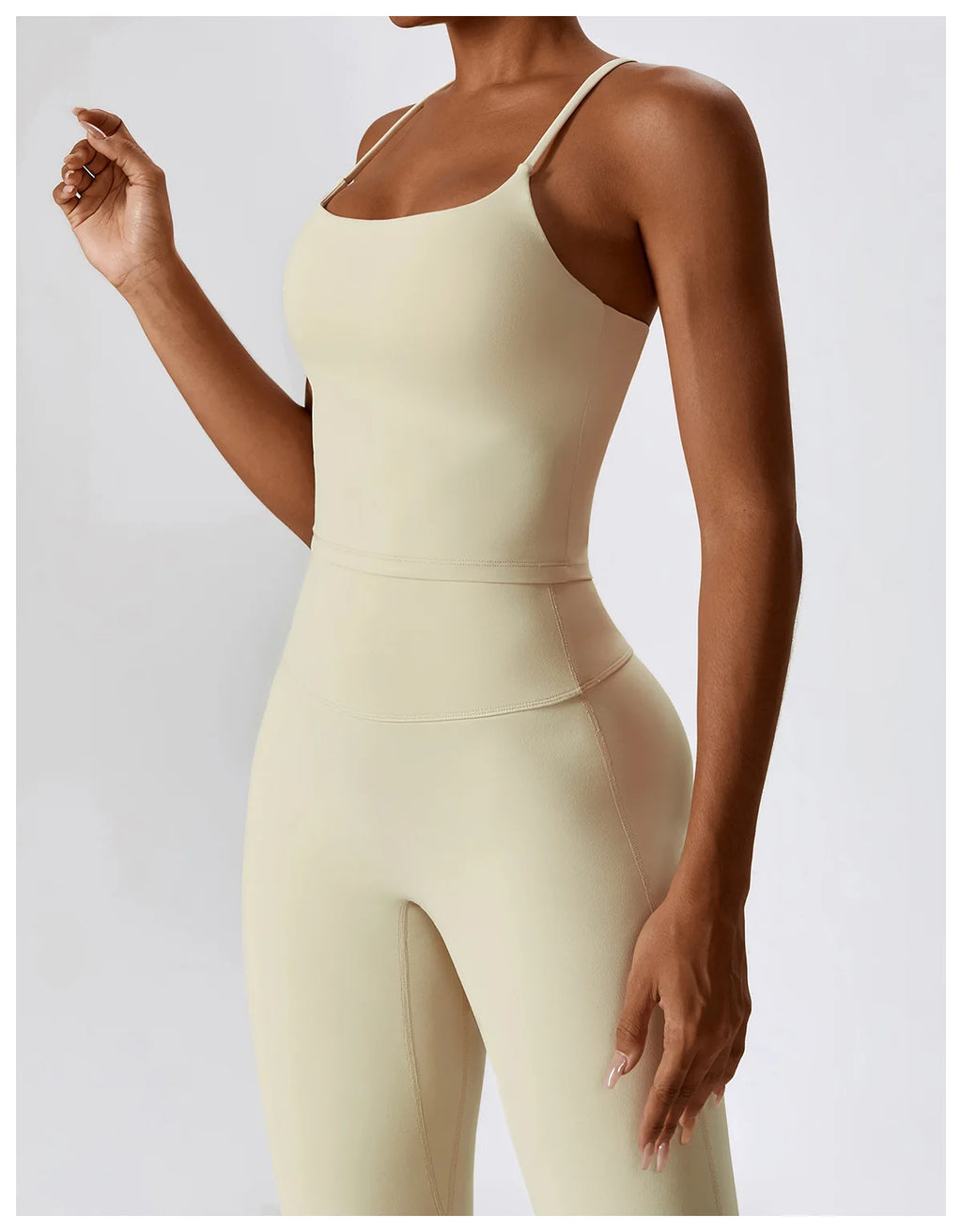 Seamless Yoga Set – Leggings & Crop Top