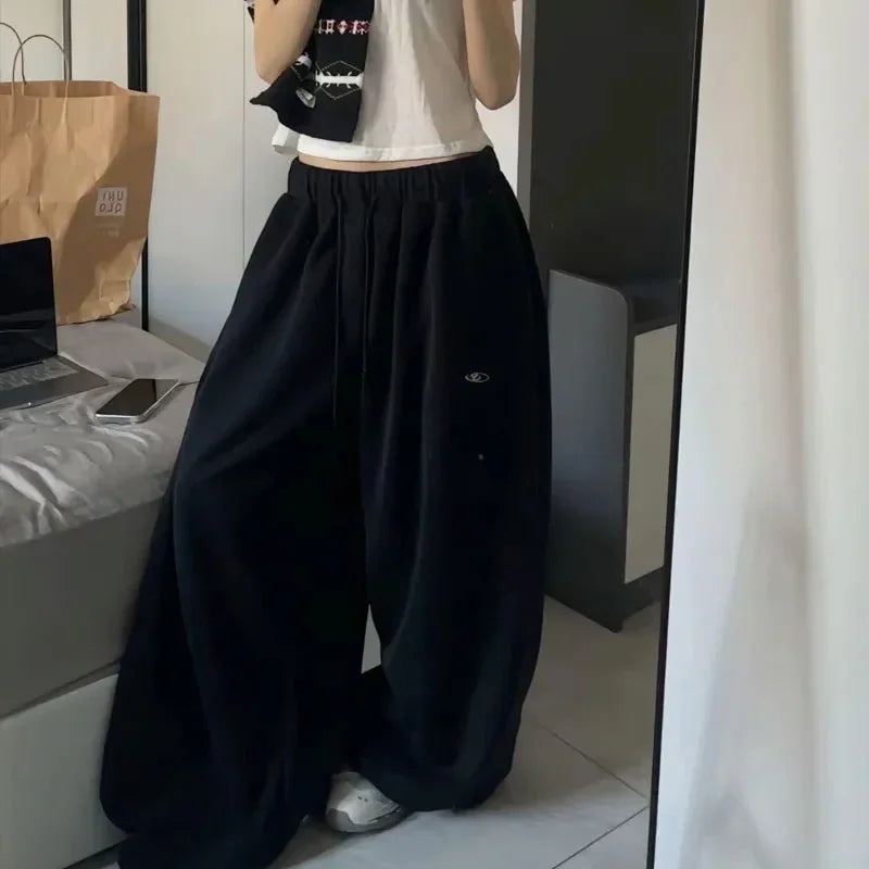 Oversized Hip-Hop Wide Leg Sweatpants
