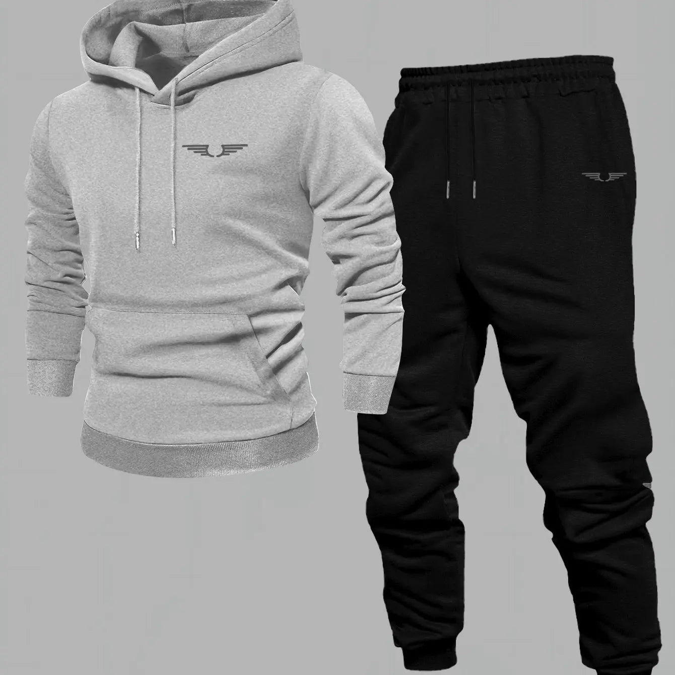 Men's American Streetwear Long Sleeve Hoodie