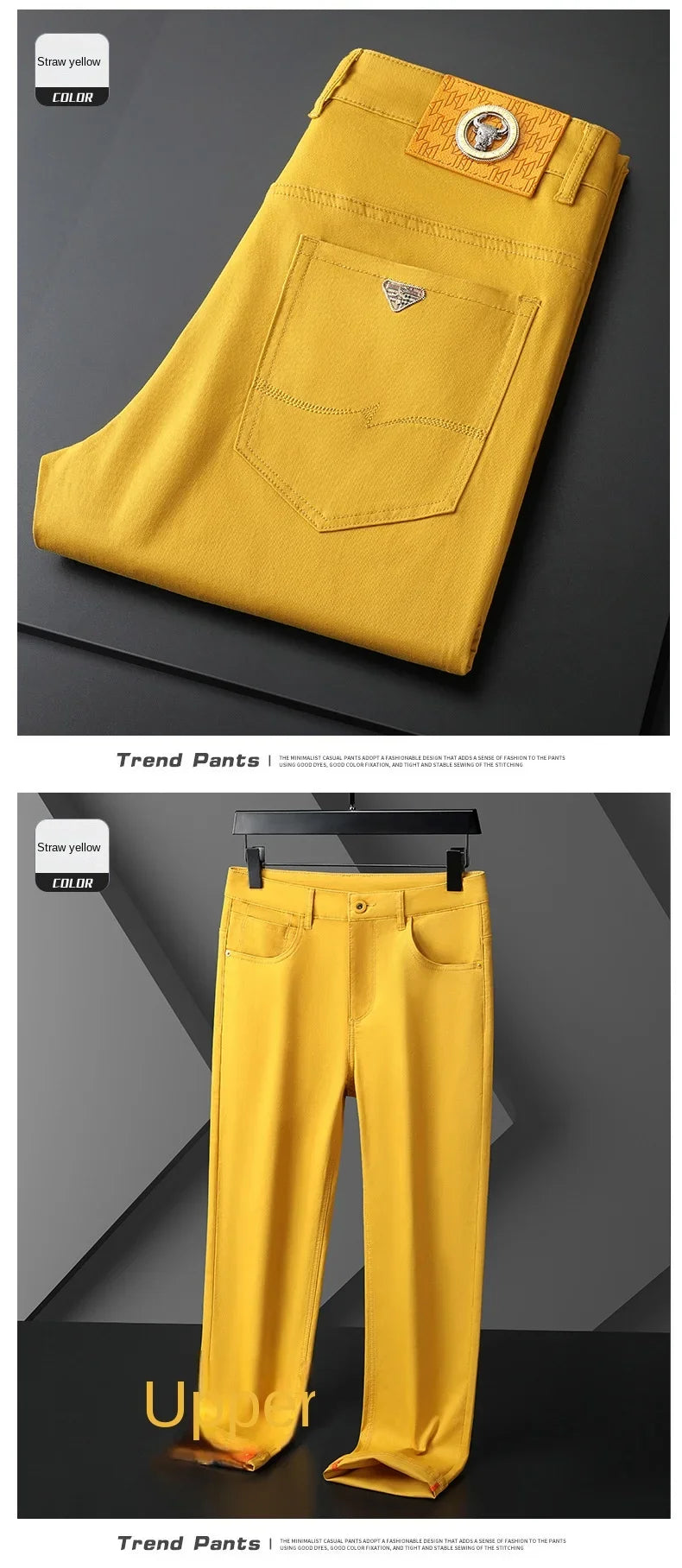 The Spectrum Slim — Seven-Color Stretch Jean