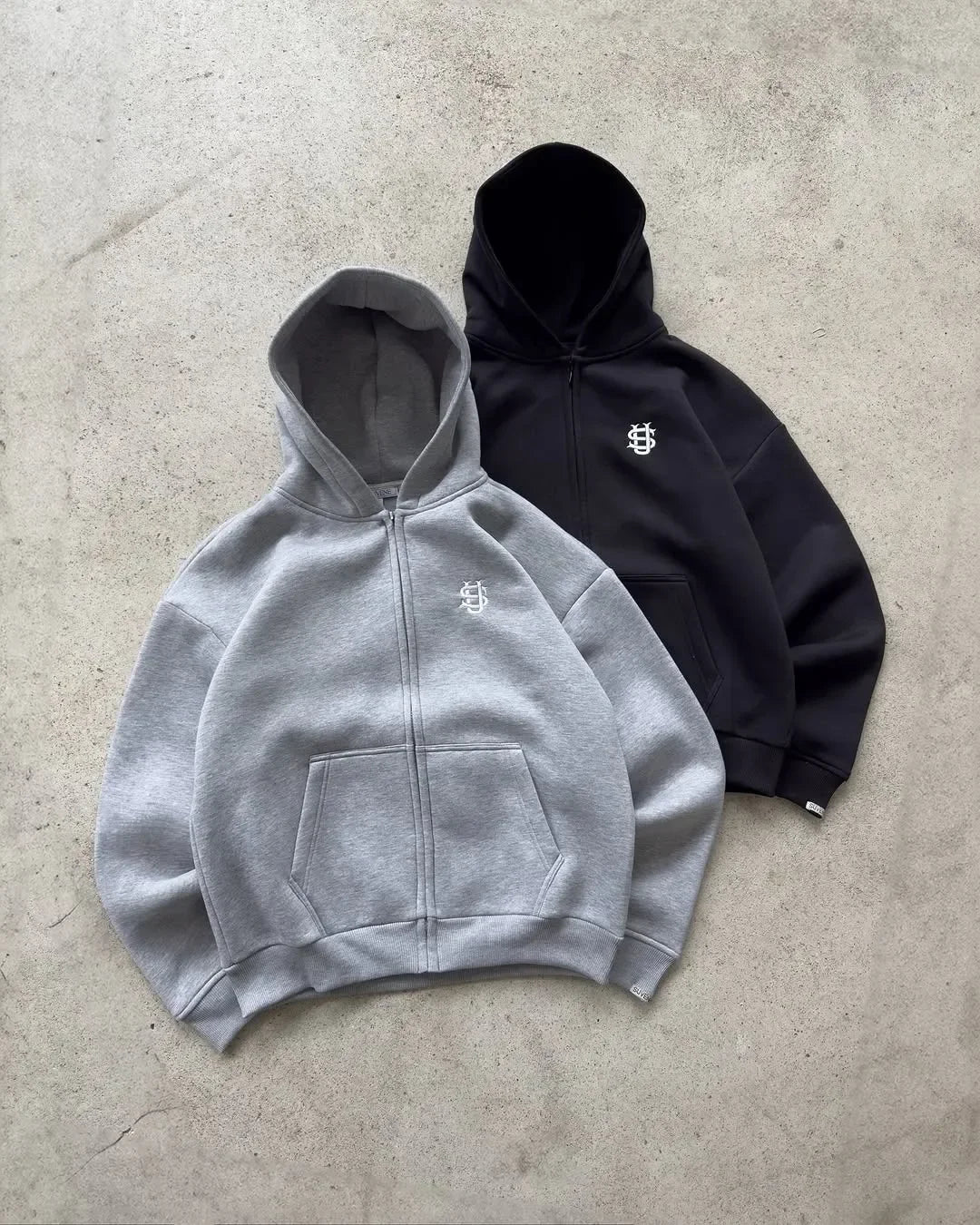 Wide Leg Hoodie Sweatpants Set