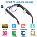 4K Smart AI Bluetooth Sunglasses with Camera
