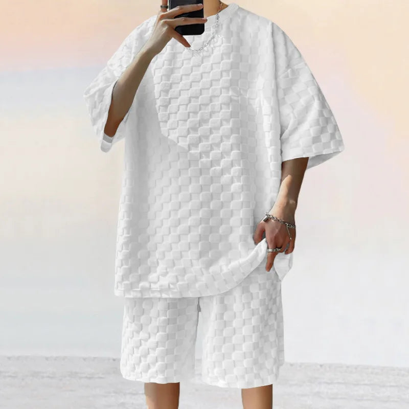 Men's Loose Sports Two-Piece Set
