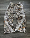 Camo Drawstring Cargo Joggers