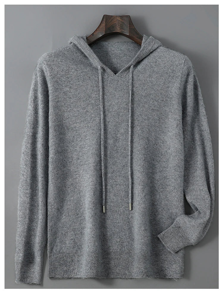 The Merino Essential — Premium Knit Hoodie