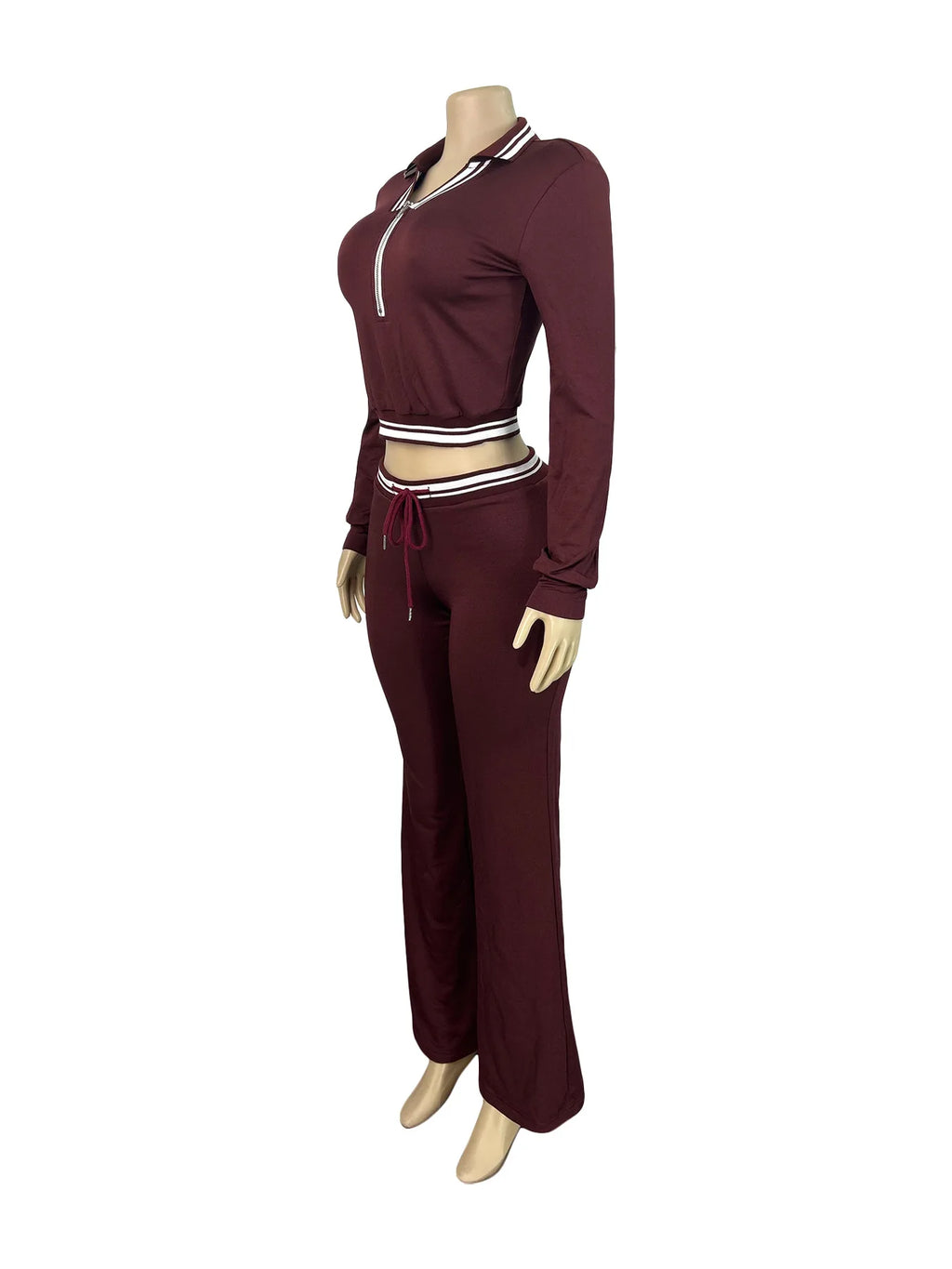 Sexy Streetwear Tracksuit Set — Women's Two-Piece