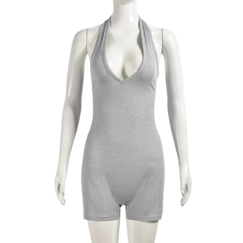 Sleeveless Bodycon Romper