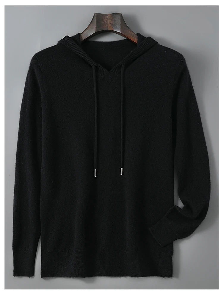 The Merino Essential — Premium Knit Hoodie