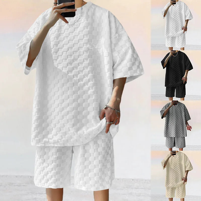 Men's Loose Sports Two-Piece Set