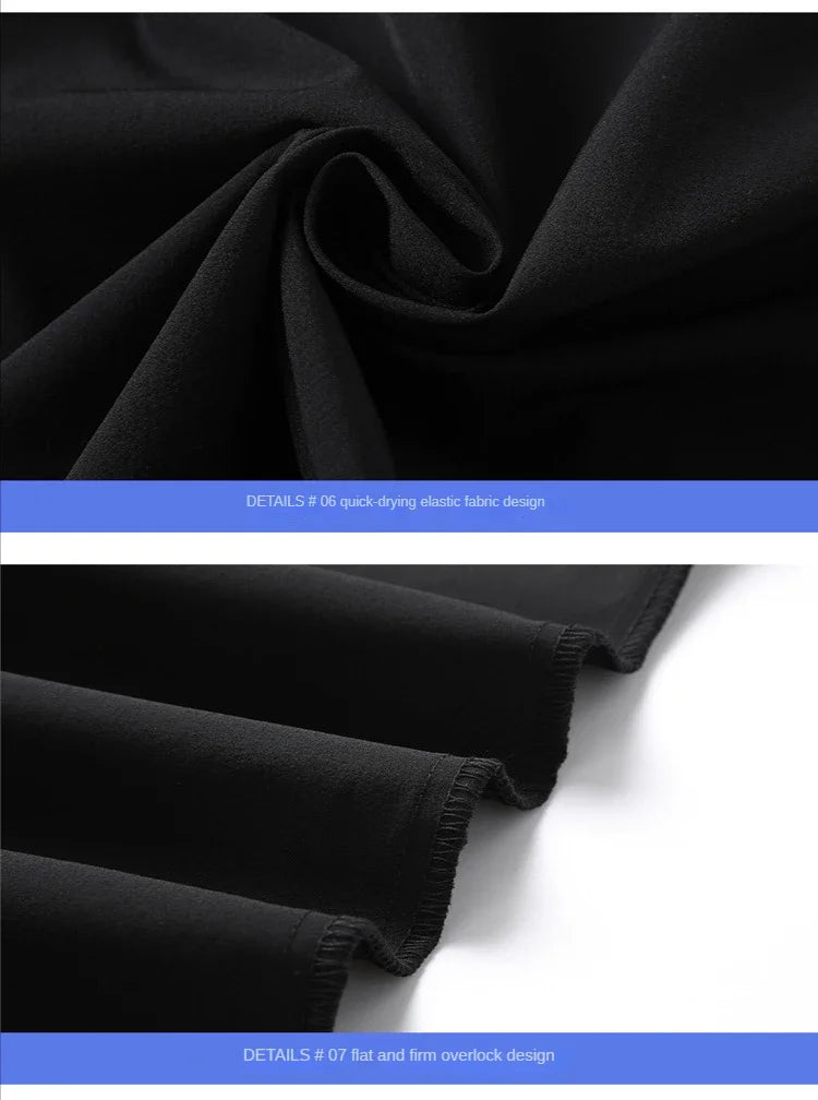 Ice Silk Quick-Dry Straight Pants