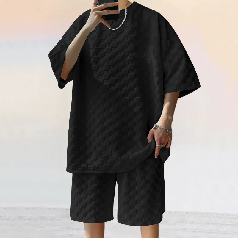Men's Loose Sports Two-Piece Set