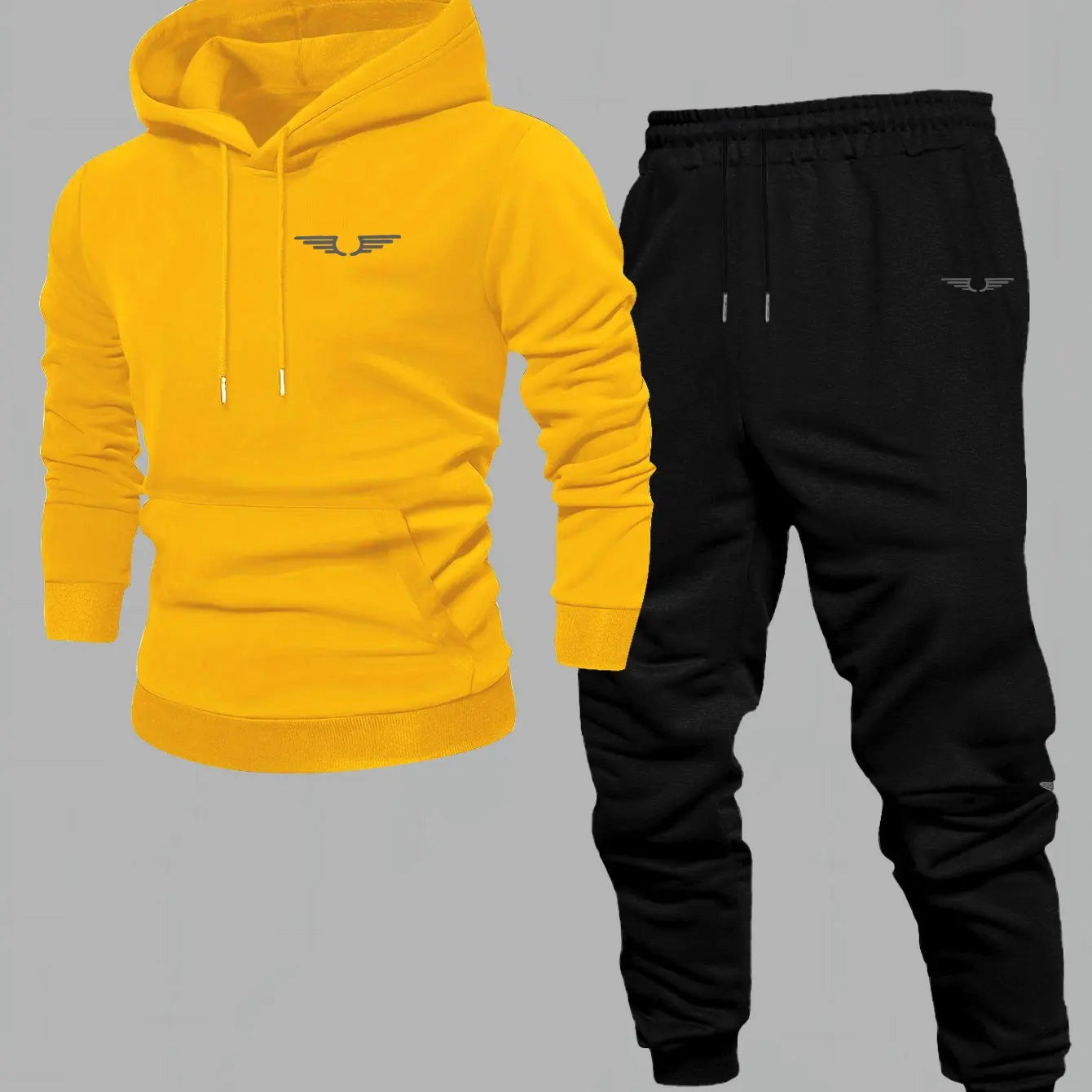 Men's American Streetwear Long Sleeve Hoodie