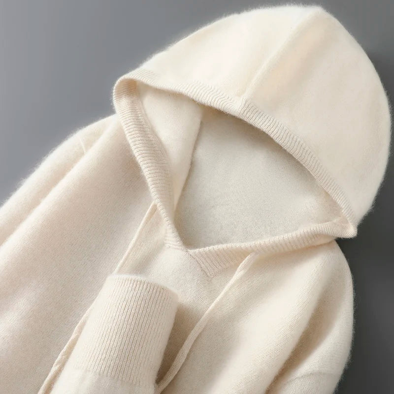The Merino Essential — Premium Knit Hoodie