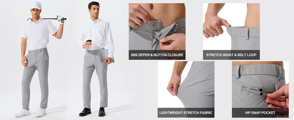 Slim Stretch Golf Pants