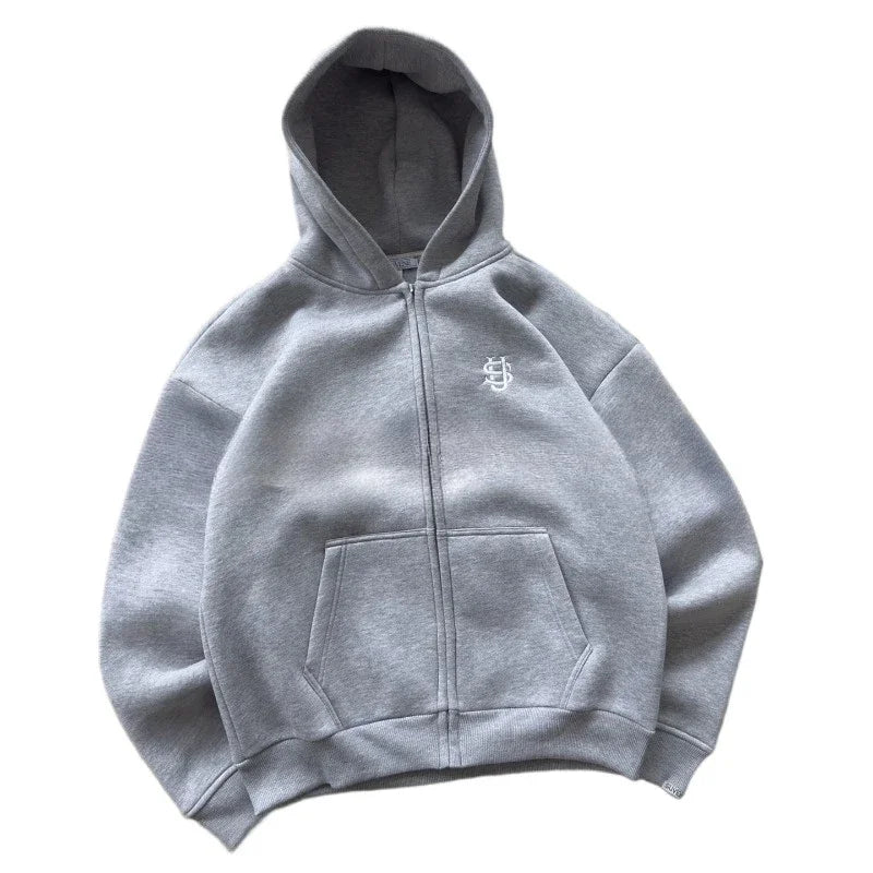 Wide Leg Hoodie Sweatpants Set
