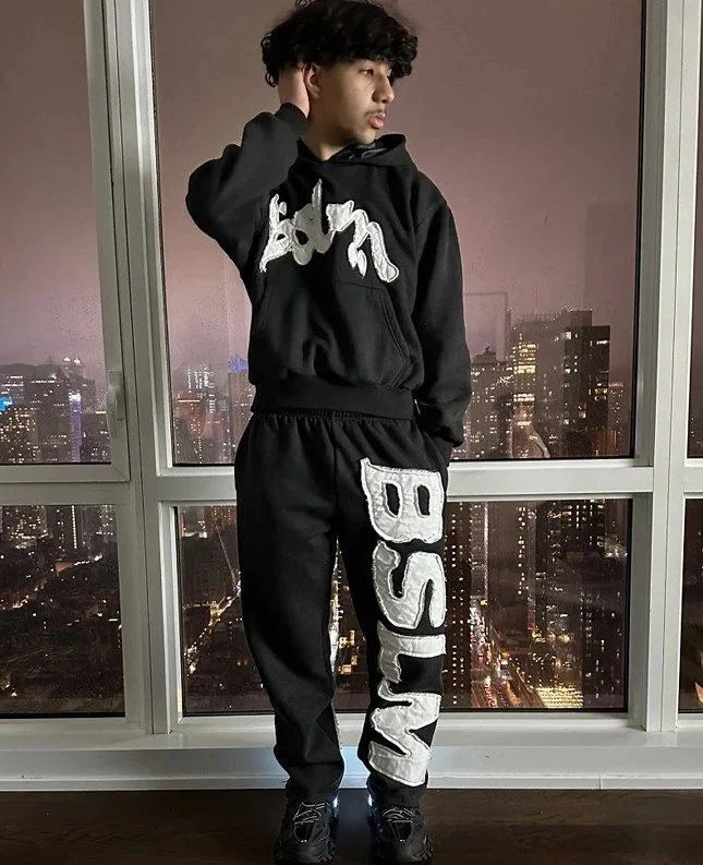 Cartoon Print Mesh Pants