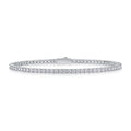 S925 Sterling Silver Moissanite Tennis Bracelet — Women's