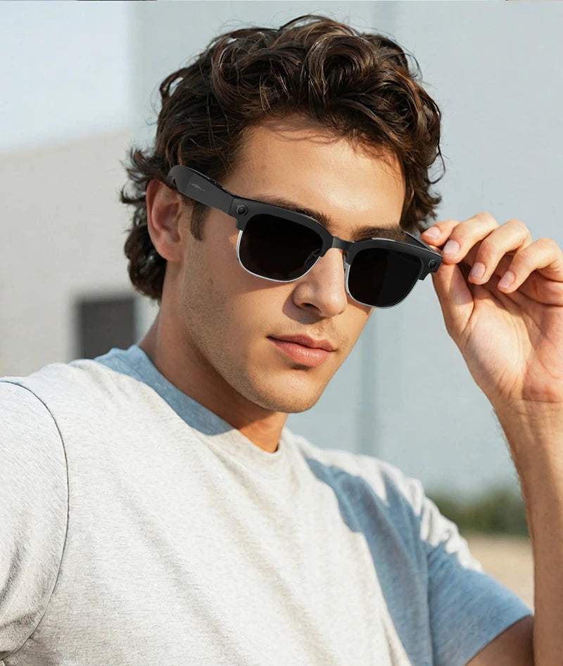 4K Smart AI Bluetooth Sunglasses with Camera