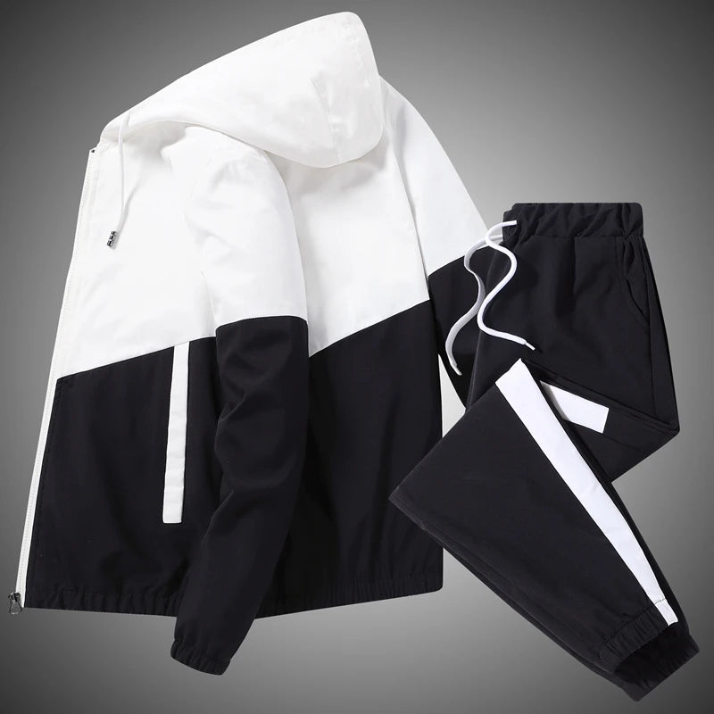 The Track Set — Hooded Two-Piece Jogger