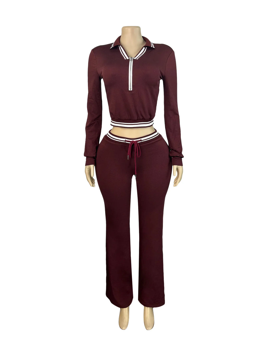 Sexy Streetwear Tracksuit Set — Women's Two-Piece