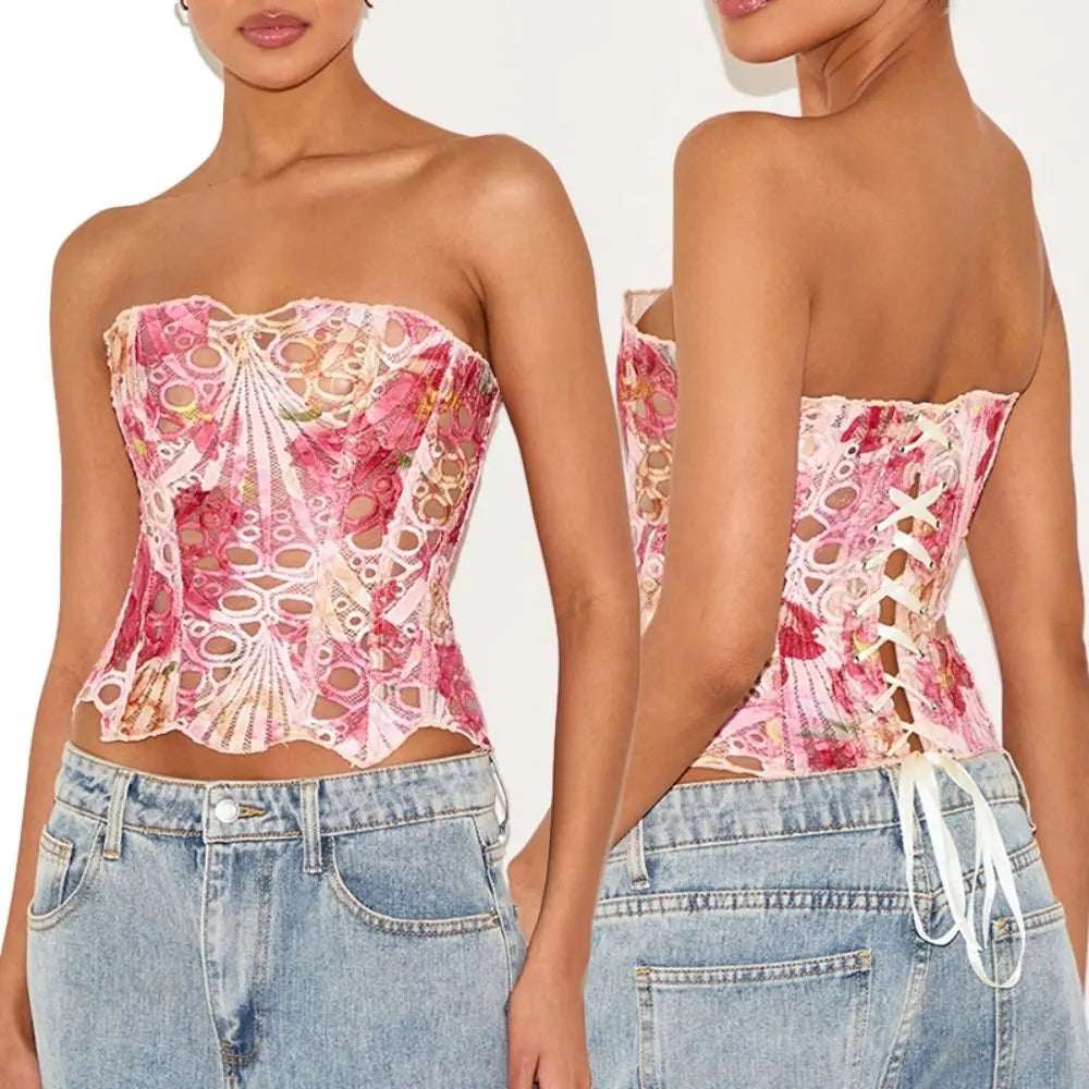 Lace Fishbone Shapewear Corset
