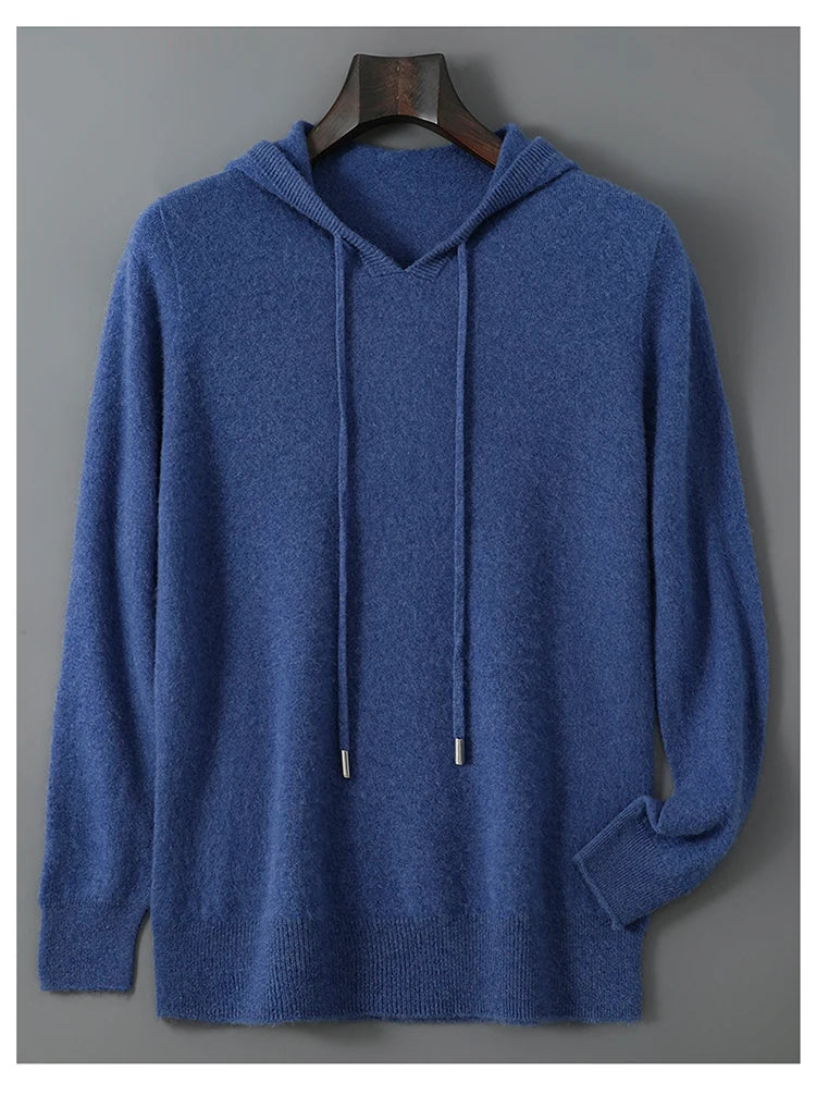 The Merino Essential — Premium Knit Hoodie