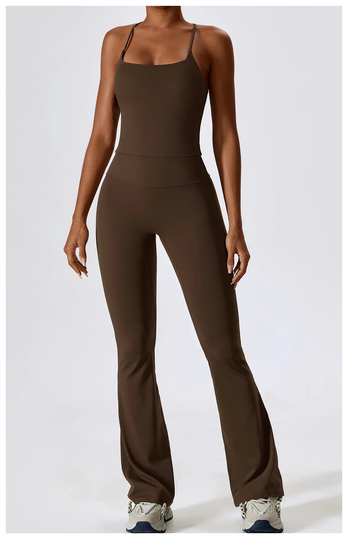Seamless Yoga Set – Leggings & Crop Top