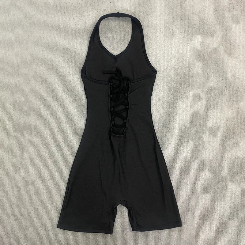 Sleeveless Bodycon Romper