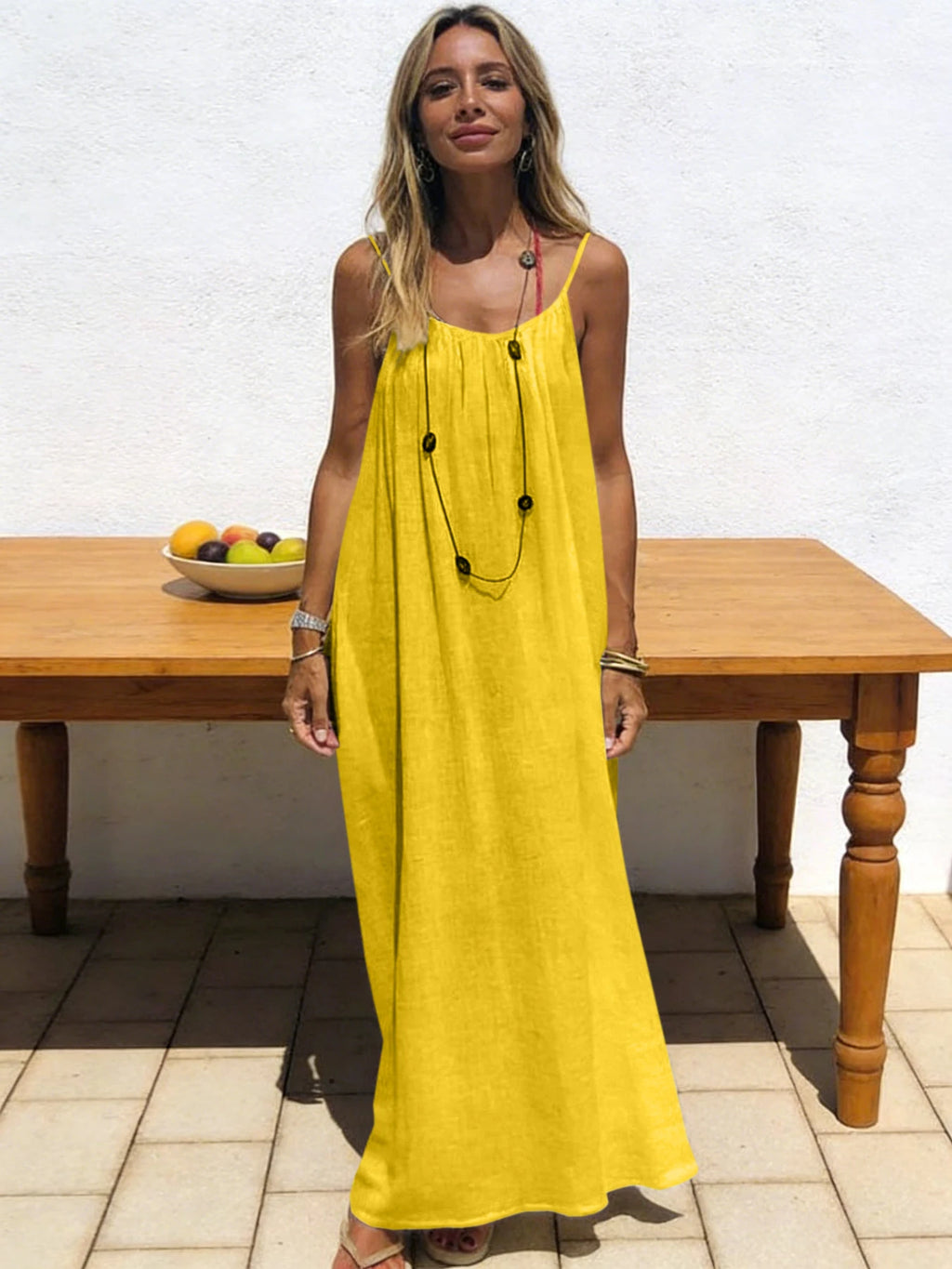 Strapless Backless Maxi Dress