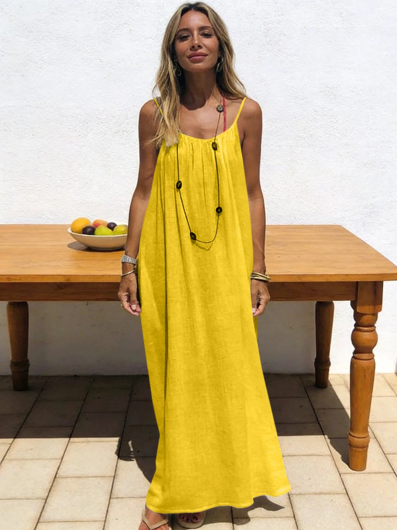 Strapless Backless Maxi Dress