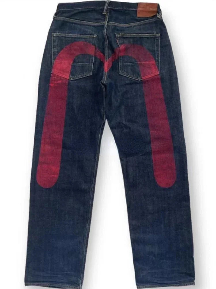 Gothic Cargo Wide Leg Denim