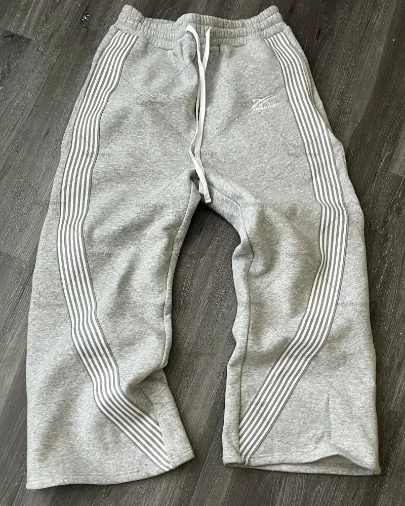 Y2K Gothic Letter Patch Baggy Sweatpants