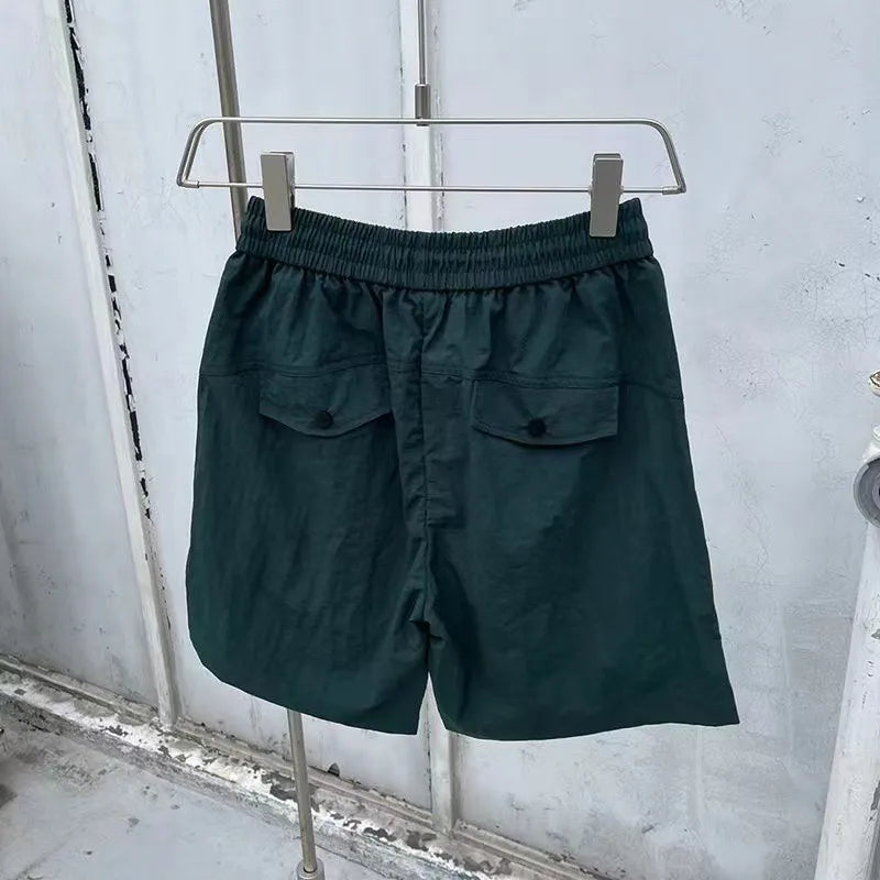 Men's Cargo Style Hooded T-Shirt & Shorts Set